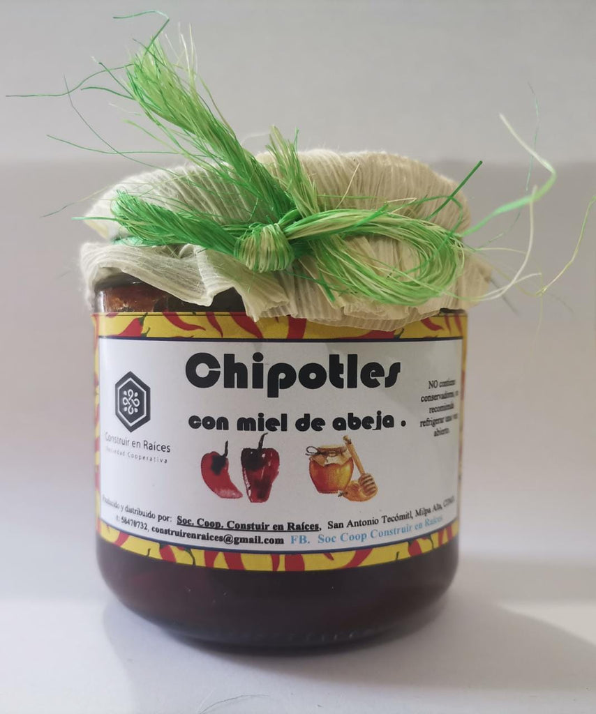Chipotle con miel de abeja  210 gramos Mi Pedido Verde